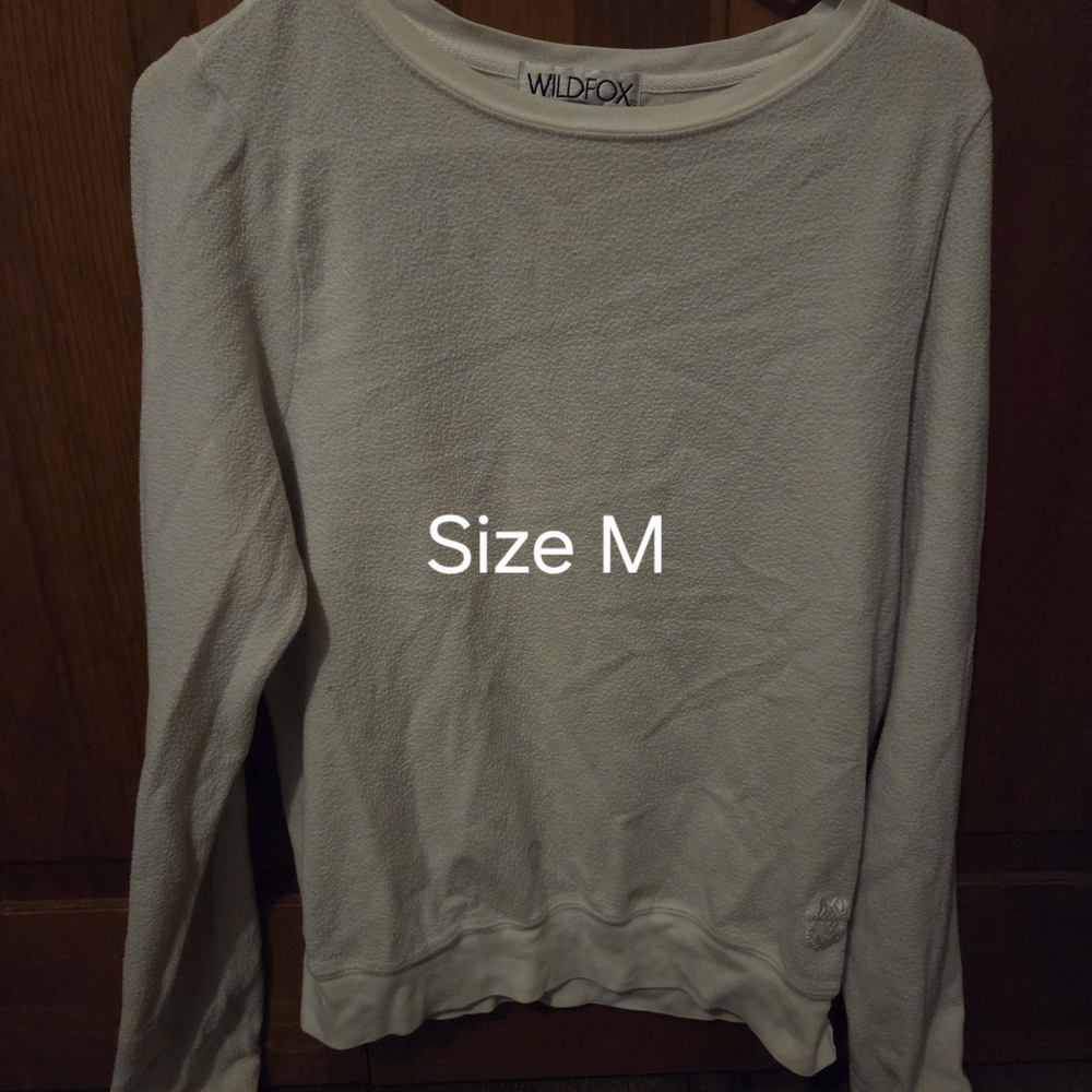 Wildfox Women's Classic Cream Sweatshirt